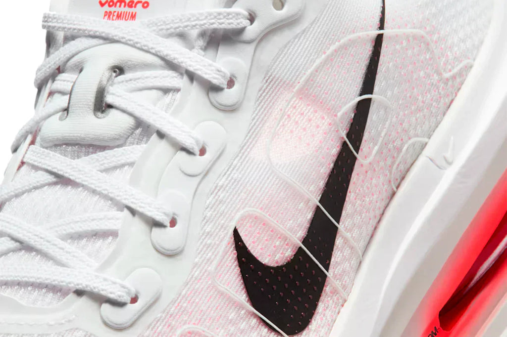 Vomero Premium White Bright Crimson